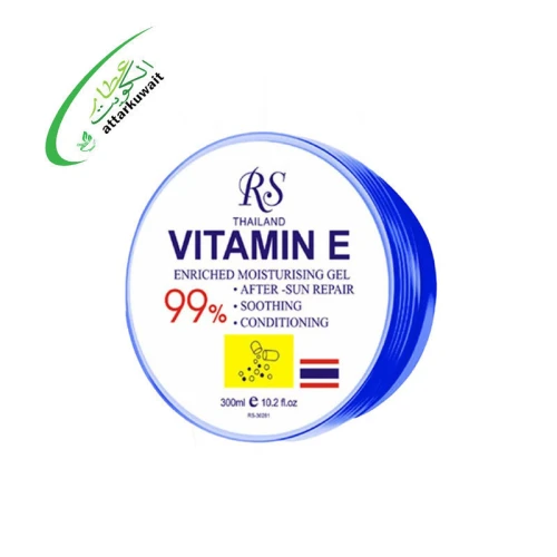 روشن جل فيتامين اي لترطيب وتغذية البشرة - 300 مل