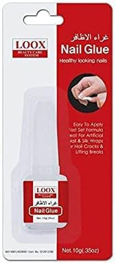 غراء الاضافر لوكس شفاف 10جرام