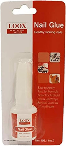 غراء الاضافر لوكس شفاف 10جرام