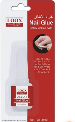 غراء الاضافر لوكس شفاف 10جرام