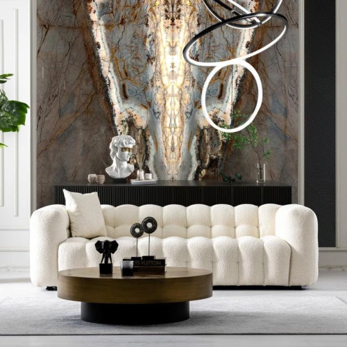 الهوم كنبة بوكليه المميزة 3 مقاعد - 300x85x85 سم