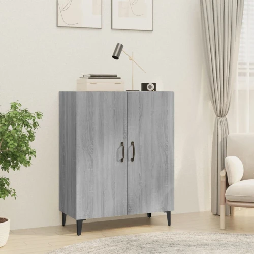 بوفيه Alhome MDF باللون الرمادي: تصميم عصري يرتقي بديكور منزلك