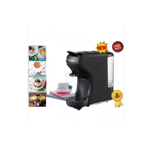 هوم ماستر ماكينه صنع قهوة اسبريسو - 600 مل - 1450 واط - أسود - HM-907