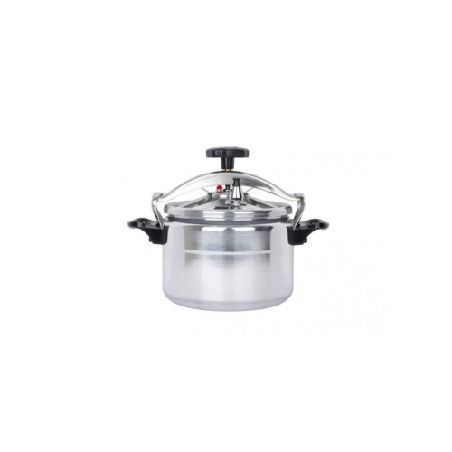 هوم فيو قدر ضغط من الألمنيوم - 9 ليتر - أسود وفضي