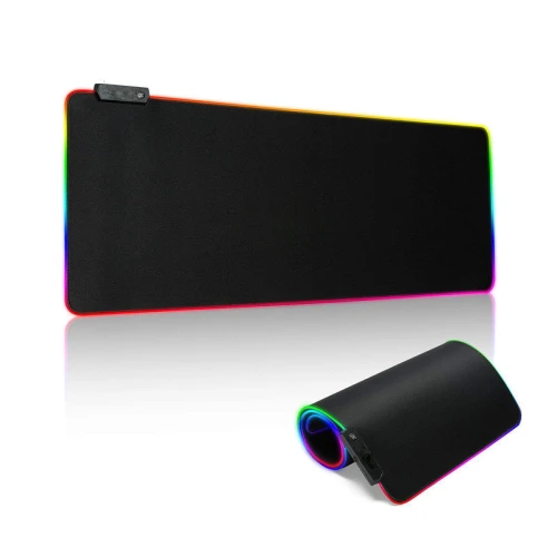 لوحة ماوس كبيرة للألعاب RGB مع قاعدة غير قابلة للانزلاق