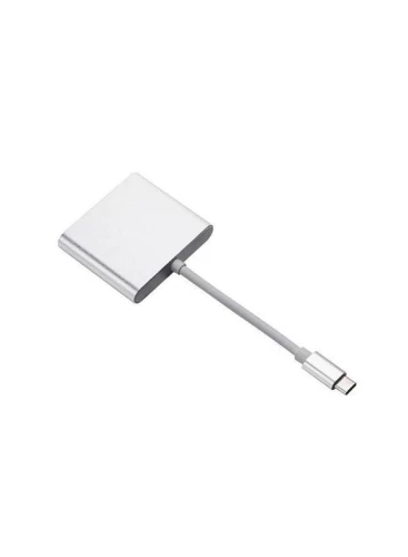 محول 4K HDMI إلى Type-C فضي