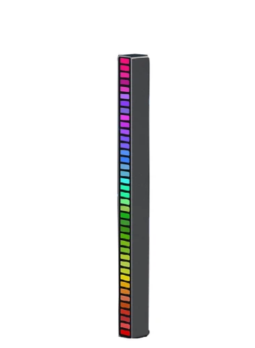 ضوء LED إيقاعي لاقط الصوت RGB للألعاب/الموسيقى/السيارة/الكمبيوتر الشخصي/التلفزيون