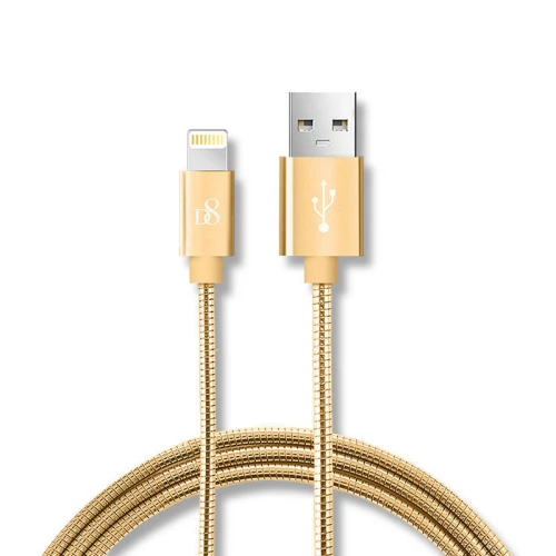 كابل بيانات Tpe Micro USB أصلي لهاتف Apple iPhone ذهبي