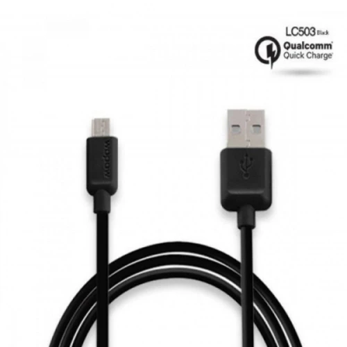 ووبو كابل من USB إلى ميكرو - أسود