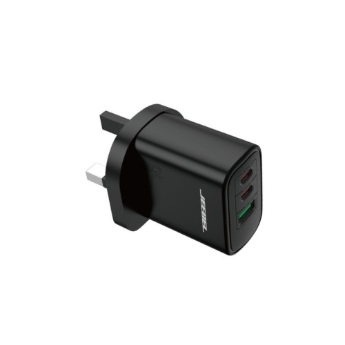 جيبيل شاحن جداري 65 واط - منفذين USB Type--C ومنفذ USB