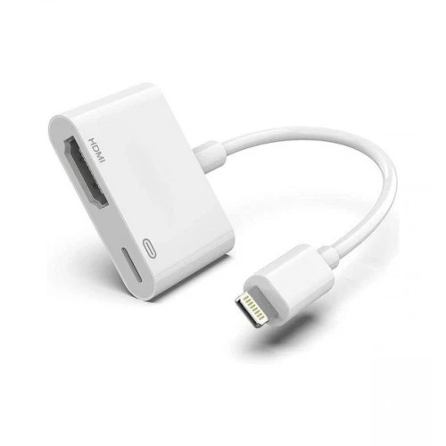 أبل محول Lightning إلى HDMI - أبيض