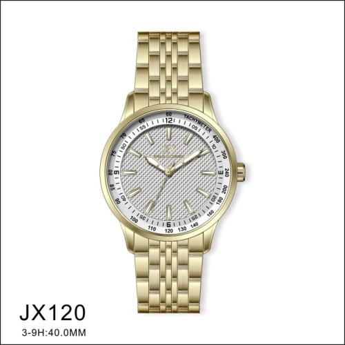 جوفاني اكستشنج ساعة رجالية - معدن - JX120