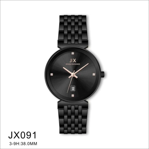 جوفاني اكستشنج ساعة رجالية - معدن - JX091
