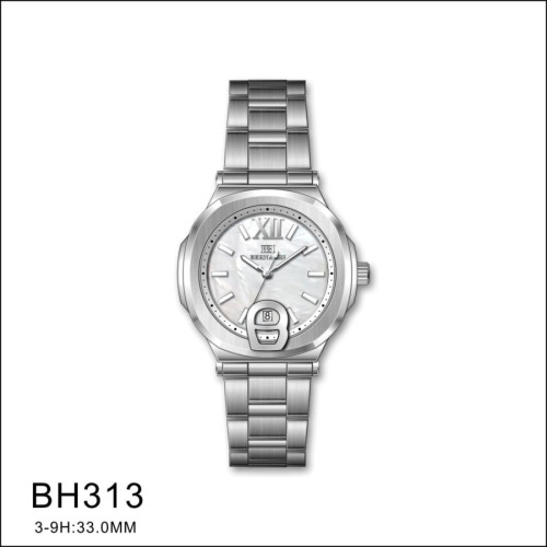 برناتشي ساعة ستانلس ستيل للنساء - BH313