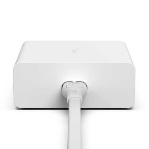 بيلكن شاحن بوست برو USB و Type-C - بقوة 108 واط - 4 منافذ - ابيض