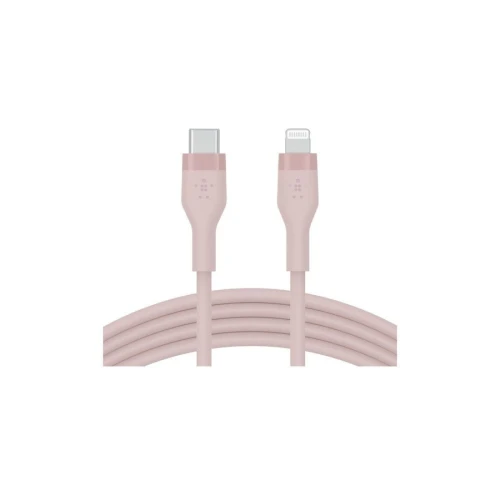 بيلكن كابل شحن بوست تشارج فليكس Type-C الى Lightning - بطول 1 متر - وردي