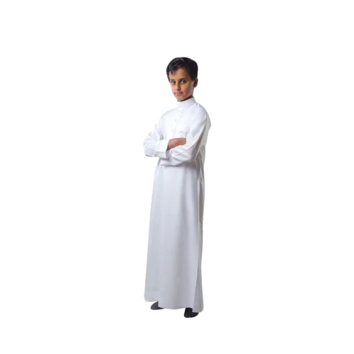 الاصيل ثوب شبابي من القطن - أصفر
