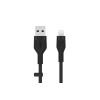 بيلكن كابل شحن بوست شارج من USB الى Lightning - بطول 1 متر - أسود