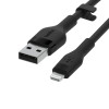 بيلكن كابل شحن بوست شارج من USB الى Lightning - بطول 1 متر - أسود