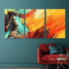 لوحة حائط خشبية روح الألوان - 120x60 سم - خشب ام دي اف - PH 103