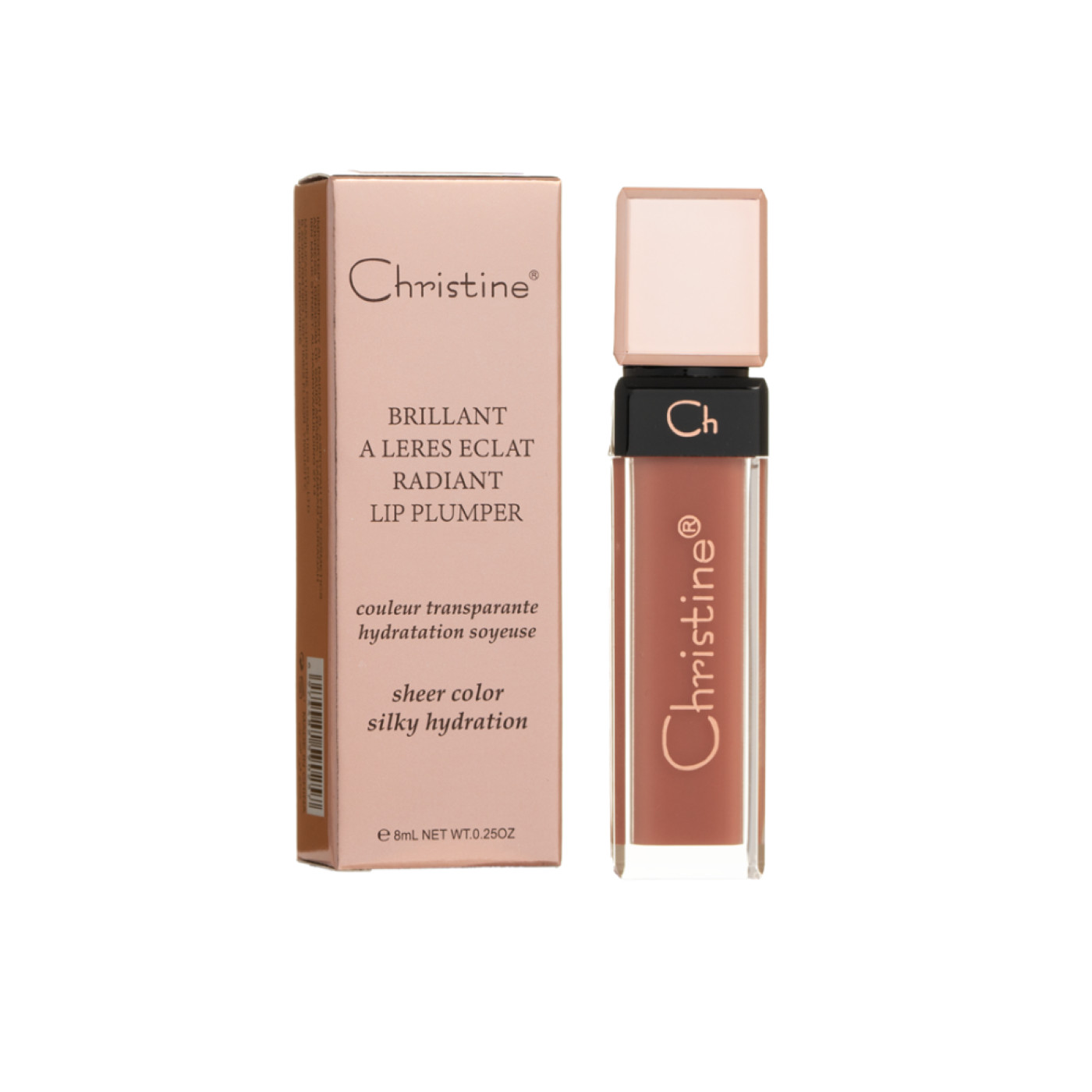 ملمع ومكبر الشفاه رقم 02 من كرستين CH-L2106