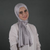 طرحة نايا ليكرا دبل ستريتش مقلم ثابت و مريح - 185x70 سم