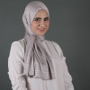 طرحة نايا ليكرا دبل ستريتش مقلم ثابت و مريح - 185x70 سم