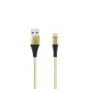 ليفوري كابل شحن نايلون من USB-A إلى Lightning - بطول 1 متر - LCS121