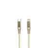 ليفوري كابل آيفون نايلون من USB-C إلى Lightning - بطول 1 متر - LCS421