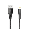 ليفوري كابل شحن آيفون نايلون USB-A إلى Lightning - بطول 1 متر - LC1212