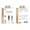 ليفوري كابل شحن آيفون نايلون USB-A إلى Lightning - بطول 1.8 متر - LC1222