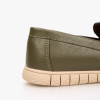 نياشين حذاء رسمي طبي للرجال - زيتي - L015-olive