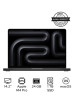 ماك بوك برو MX2J3 Liquid XDR Retina بشاشة 14 بوصة، شريحة M4 Pro، وحدة معالجة مركزية 14 نواة، معالج رسومات 20 نواة، ذاكرة وصول عشوائي 24 جيجابايت، قرص SSD 1 تيرابايت، نظام تشغيل ماك (الإنجليزية/العربية) أسود فضائي