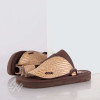 ماركو حذاء شرقي بخامات إيطالية للرجال - 40 - بني - GF-251
