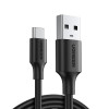 يوجرين سلك شاحن USB إلى USB|C بطول 1 م | أسود