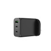 ليفوري شاحن حائط محول شحن سريع بمنفذين USB-C ومنفذ USB-A - بقوة 20 واط - LGW131