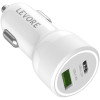 ليفوري شاحن سيارة - 51 واط - منفذ USB-C PD ومنفذ USB