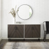 بوفيه Alhome Brown MDF: يجمع بين الأناقة والعملية