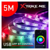 شريط LED Xtrike-Me RGB - 5 متر - HT-5050 B5