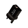 جبيل شاحن جداري بمنفذين PD و USB - أسود