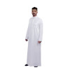 الأصيل ثوب رجالي بملمس قطني - أبيض